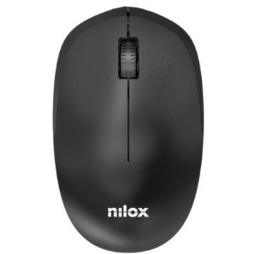 RATO NILOX SEM FIO 1000 DPI PRETO Nilox - 1