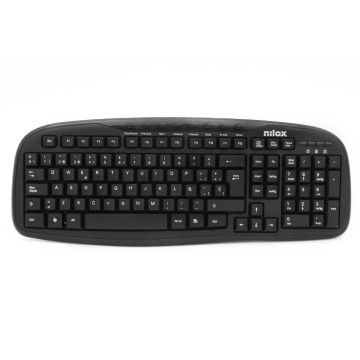 TECLADO MULTIMÍDIA USB NILOX Nilox - 1