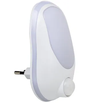 Luz Noturna com Sensor de Movimento Smartwares 10.013.04/ 0,4W/ Branco SMARTWARES - 1