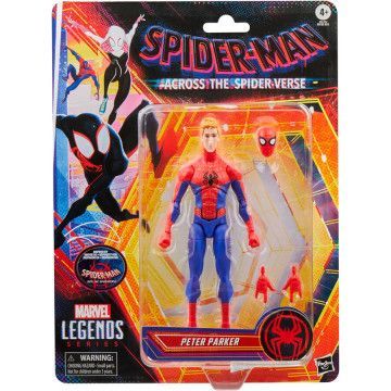 Figura Peter Parker no Aranhaverso Homem-Aranha Marvel 15cm HASBRO - 1