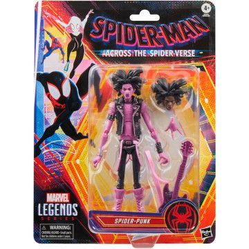 Spider-Punk no Aranhaverso Homem-Aranha Marvel Figura 15cm HASBRO - 1