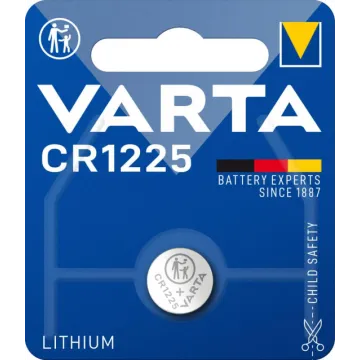 BATERIA DE LÍTIO VARTA CR1225 3V 1 BLISTER VARTA - 1