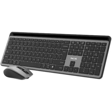 Teclado e mouse sem fio NGS Eclipse KIT NGS - 1