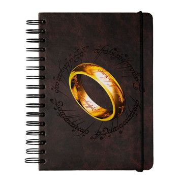 Caderno A5 O Senhor dos Anéis GRUPO ERIK - 1