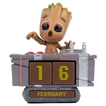 Marvel Guardiões da Galáxia Groot Death Button 3D Calendário Perpétuo GRUPO ERIK - 1