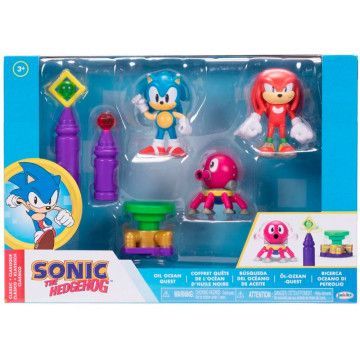 Diorama blister Oil Ocean Sonic the Hedgehog 6cm JAKKS PACIFIC - 1