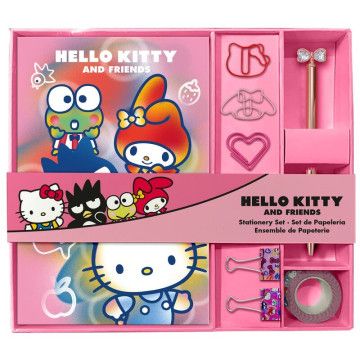 Conjunto de papelaria para notebook Hello Kitty + acessórios KIDS LICENSING - 1