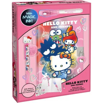 Diário + caneta mágica + caneta de topper Hello Kitty KIDS LICENSING - 1