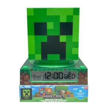 Lâmpada 3D com despertador Minecraft KIDS LICENSING - 1