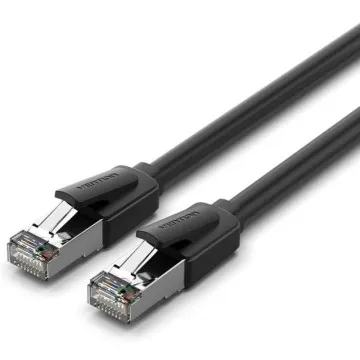 Cabo de Rede RJ45 SFTP Vention IKKBG Cat.8/ 1,5m/ Preto VENTION - 1