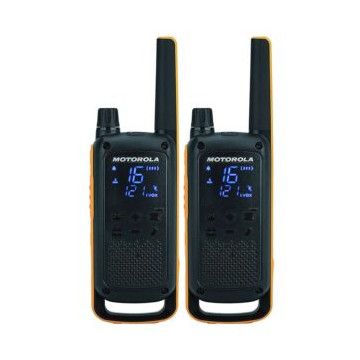 Walkie Talkie Motorola T82 Extreme - 16 Canais 10Km Preto Motorola - 1