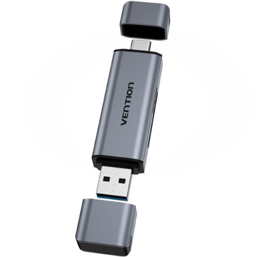 Vention CLLH0/ USB 3.0/ Leitor de cartão externo USB tipo C VENTION - 1