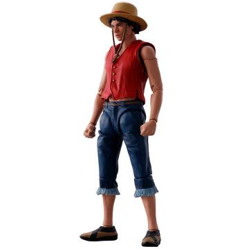 Figura SH Figuarts Monkey D. Luffy Netflix Série One Piece 14,5cm TAMASHII NATIONS - 1