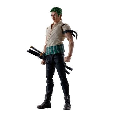 SH Figuarts Roronoa Zoro Série Netflix Figura de uma peça 14,5 cm TAMASHII NATIONS - 1