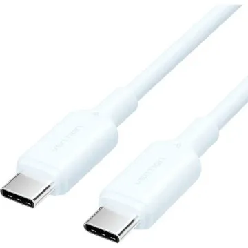 Cabo USB 2.0 Tipo-C 3A Vention TRCSH/ USB Tipo-C Macho - USB Tipo-C Macho/ Até 60W/ 480Mbps/ 2m/ Azul VENTION - 1