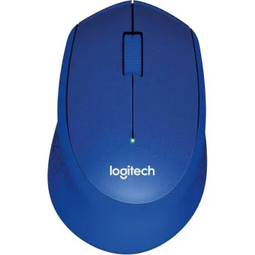 Mouse sem fio Logitech M330 Silent Plus/ até 1000 DPI/ azul LOGITECH - 1