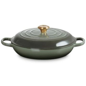 LE CREUSET - Caçarola Baixa Signature 30 Thyme 21180301734441 LE CREUSET - 1