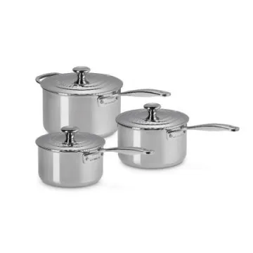 LE CREUSET - Set 3 Panelas 3-Ply 16/18/20cm 54811000010001 LE CREUSET - 1