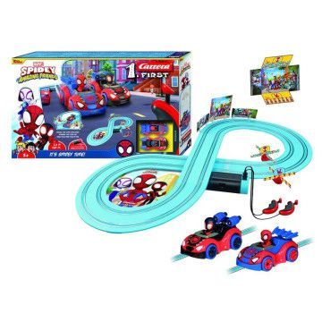 Circuito de corrida Its Spidey Time Spidey Amazing Friends Marvel CARRERA - 1