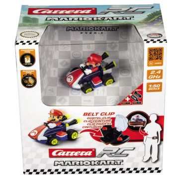 Carro de controle de rádio Mario - Mario Kart CARRERA - 1