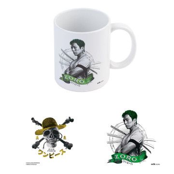 Caneca Roronoa Zoro One Piece 350ml GRUPO ERIK - 1