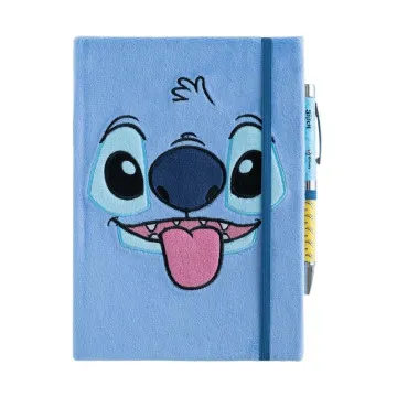 Caderno A5 premium + caneta projetora Stitch Disney GRUPO ERIK - 1