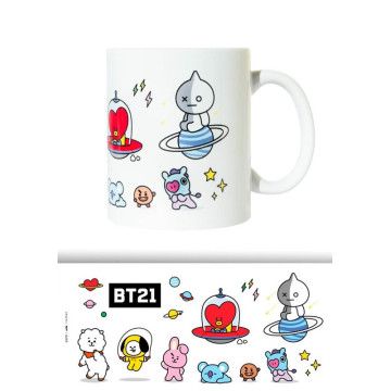 Caneca Personagens BT21 330ml GRUPO ERIK - 1