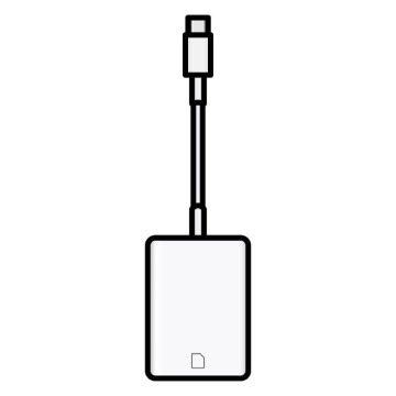 Adaptador Apple USB-C para cartão SD V2 MW653ZM/A Apple - 1