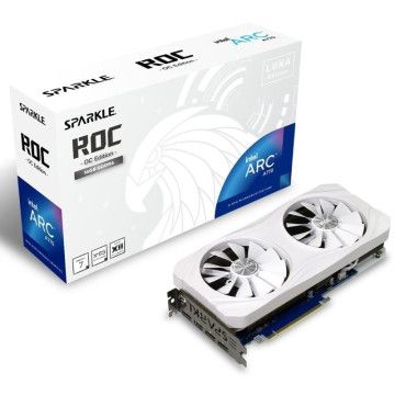 Placa gráfica Sparkle Intel Arc A770 ROC LUNA OC White Edition / 16GB GDDR6 SPARKLE - 1