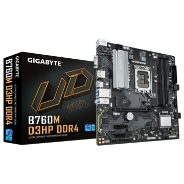 PLACA BASE GIGABYTE B760M D3HP 1700 MATX 4XDDR4 GIGABYTE - 1