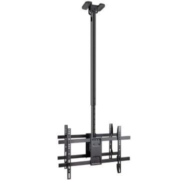 TooQ LPCE2286TSLI-XL-B Suporte de teto giratório/inclinável/nivelador para 2 TVs de 43-86'/ até 100kg TOOQ - 1