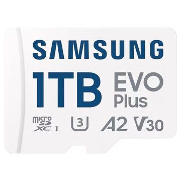 Cartão de memória microSD XC Samsung EVO Plus 2024 1 TB com adaptador / classe 10 / 160 MBs Samsung - 1