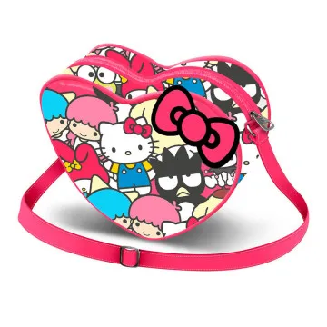 Bolsa Coração Amigos Hello Kitty KARACTERMANIA - 1