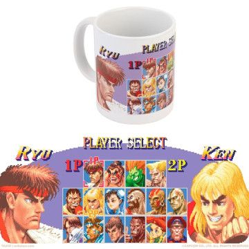 Caneca Player Select Street Fighter 350ml GRUPO ERIK - 1