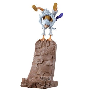 Figura suporte Monkey D Luffy Gear 5 One Piece BANPRESTO - 1