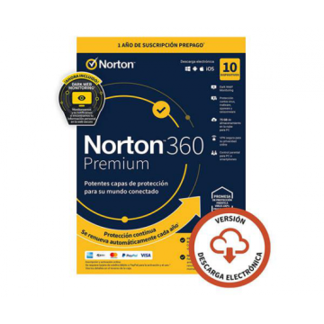 PACOTE NORTON ANTIVIRUS 360 PREMIUM 75GB 1 USUÁRIO NORTON - 1