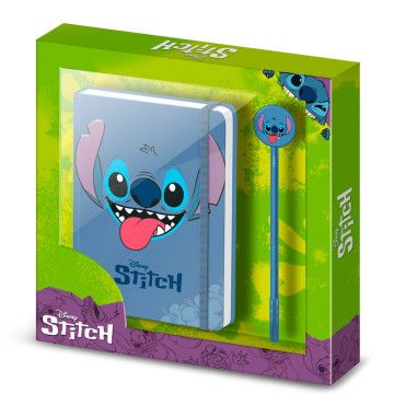 Stitch Disney diário + conjunto de caneta KARACTERMANIA - 1