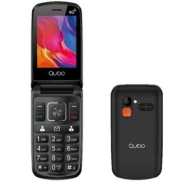 Celular Qubo P-210NW 4G para idosos/preto QUBO - 1