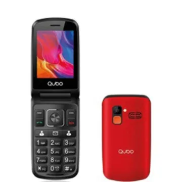 Celular Qubo P-210NWRD para idosos/vermelho QUBO - 1