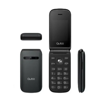 Celular Qubo X-209BKMKII para idosos/preto QUBO - 1