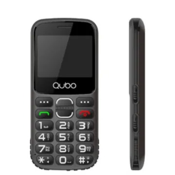 Celular Qubo X-230BKC para idosos/preto QUBO - 1