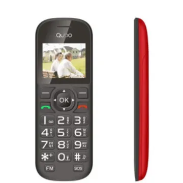 Celular Qubo D-1803 para Idosos/Vermelho QUBO - 1