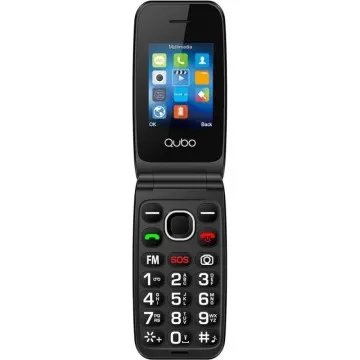 Celular Qubo NEONW-SOS para idosos/preto QUBO - 1