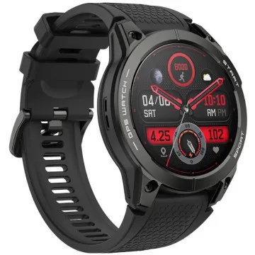 Smartwatch Aiwa SW-A2000/ Notificações/ Frequência cardíaca/ GPS/ Preto AIWA - 1