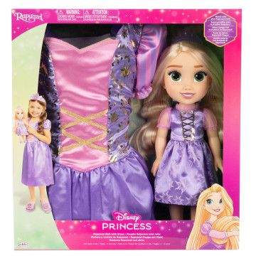 Boneca Rapunzel + Fantasia Disney 38cm JAKKS PACIFIC - 1