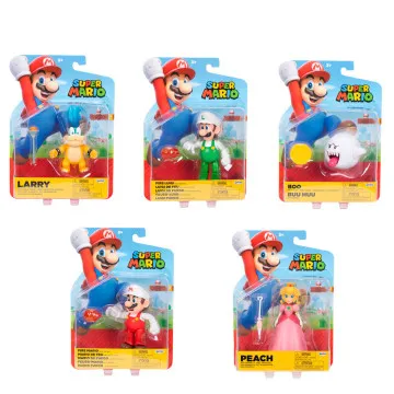 Figura onda 41 Super Mario Bros 10cm sortido JAKKS PACIFIC - 1