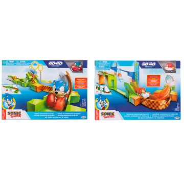 Conjunto Playset Sonic & Knuckles Go Go Racers Sonic JAKKS PACIFIC - 1