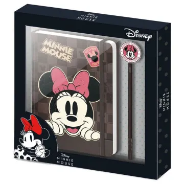 Diário Disney Minnie + conjunto de canetas KARACTERMANIA - 1