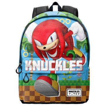 Mochila Run Knuckles Sonic the Hedgehog 44 cm KARACTERMANIA - 1