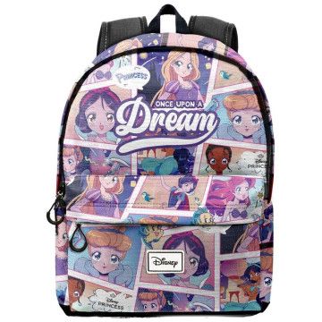 Mochila de quadrinhos Disney Princess 44cm KARACTERMANIA - 1